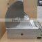 4 Main burner 45 degree inclined panel built in gas barbecue