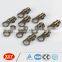 high quality low price antique brass plating metal zipper slider