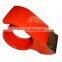 Tape dispenser for many kinds of adhesive tapes with handle