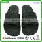 Black PU Sole Brand slide sandal outdoor/bedroom slippers for Men