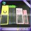 cheaper small rectangle pink dot pvc plastic ruler bookmark slim loupe sheet