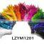 Dyed coque feather tails LZXW086