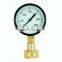 water test pressure gauges brass internal