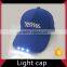 Solar light fence post color led cap