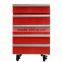 JGA Retro Style 1 Drawer 50L Mini Toolbox Refrigerator , Safe Fridge With 4 Wheels Wholesale Fridge