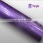 High glossy self-adhesive pearl diamond purple glitter car wrap film