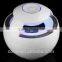 2015 exclusive 3Watt mini bluetooth speaker cool round shape with colorful LED light