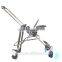 Hot Sell OEM Foldable Baby Stroller Frame with wheels in precise metal tube bending and Plastic injection parts Powder coating