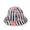 Fashion Bucket Hat Boonie Outdoor Cap floral print striped