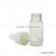 9ml Empty Refillable Glass Essential Oil Jars With White Glass Eye Dropper Cap