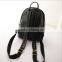 Zebra Printl PU Leather Backpack Teens Girls Shoulder Bag Knapsack Satchel