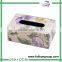 Cardboard colorful wrapping paper tissue box wholesale