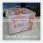 2015 best selling with cute picture square cookie metal tin box