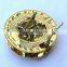 NAUTICAL BRASS SUNDIAL COMPASS - ROUND BRASS MARINE SUNDIAL COMPASS