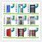 High quality steel 4 drawer filing cabinet with plastic handles