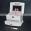 Key lock Painted wooden musical Gift box