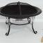 NengFeng new wholesales portable iron wood burning fire pit,can shaped fire pit for home outdoor