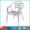 Outdoor aluminium chair