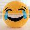 Free Sample -Wholesale CE EN71 top quality stuffed emoji pillows
