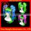 christmas decoration led hair wig manufacture&factory