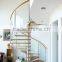 stainless steel wood spiral staircase