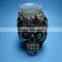 Resin material and skull head halloween ornaments for home decoration