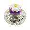 cute cupcake metal bag holder for table,weight capacity : 7kg,various colors,good quality,pass factory audit<DPHA1232>