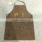 heavy duty canvas utility apron pattern,work aprons men ,coffee shop apron direct supplier