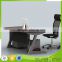 KB-MED02 2016 Best Selling Top Quality Office Furniture/Supervisor Office-Metal Frame Middle Executive Desk