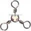 3-way swivels of fishing tackle accessories