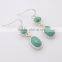 Hot sale cheapest bulk green resin ruby series statement jewelry set                        
                                                                                Supplier's Choice