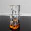 customized crystal glass flower vase