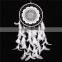 Handmade feathers flower wall hanging dreamcatcher big dream catcher