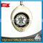Wholesale Cheap custom metal trolley coin keychain