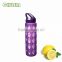 high quality but low price glass water bottle with customizable logo and food grade silicone sleeve