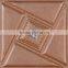 Decorative Wall 3d Leather Covering Leather Carving 3d Wall Panel