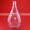 Hot selling cheap price Otardesd brandy bottles engarve hennessynes bottles oblate round bottles 500ml