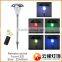 high LUMEN stainless steel 5 LED Solar post top light solar pillar light