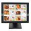 Plastic casing 17inch LCD POS touchscreen Monitor with VGA USB