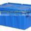 Nestable and Stackable Moving Plastic Storage Box Storage Box 62L for Moving