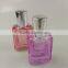 Transparent colorful square empty sexy perfume glass bottle 30ml