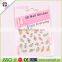 New Fashion 3d Gold Silver Nail Art Stickers Decals Hot Stamping Flower Nail Tips Decorating Tools