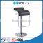 TB modern rotable lift chrome steel bar chair