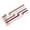 100% full grain leather pet collar fashion padded red leather customised dog collar