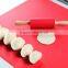 2015 New OEM silicone rolling pin with wooden handle