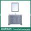 America Grey Solid Wood Bathroom Vanity With Strong Legs