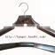 The HEAD Washed Finishing Walnut 450x45mm Wooden Coat Hanger Suit Hanger