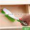 Good design non-slip rubber grip clothes bed cabinet sofa cleaning brush/handheld dust removing brush