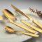 18/10 304 High Quality Black/Rose Gold/Gold Plated Set Cutlery With PVD Titanium Coating