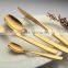 18/10 304 High Quality Black/Rose Gold/Gold Plated Set Cutlery with PVD titanium coating